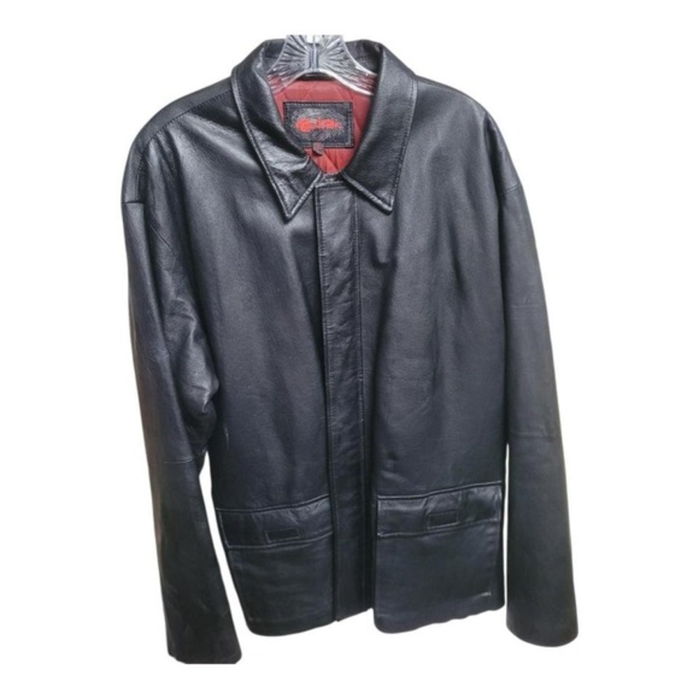 Epidemic Black Leather Jacket
